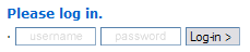 login form example