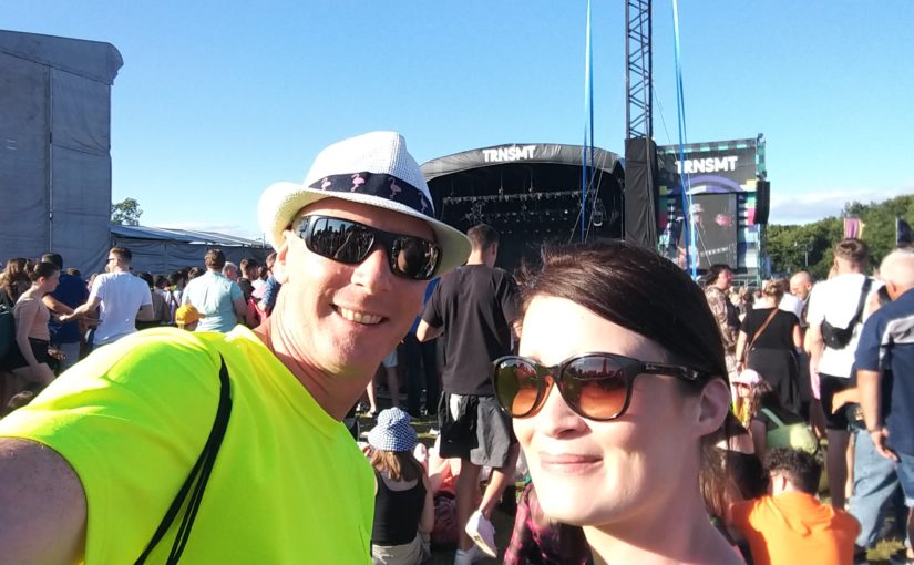 At the main stage of TRNSMT 2019
