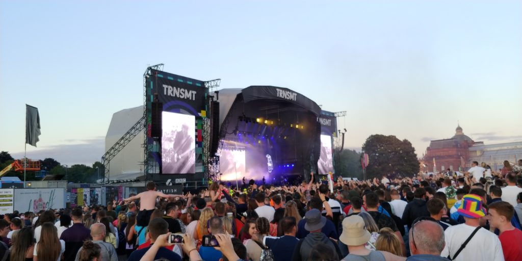 Catfish and the Bottlemen on the main stage at TRNSMT 2019